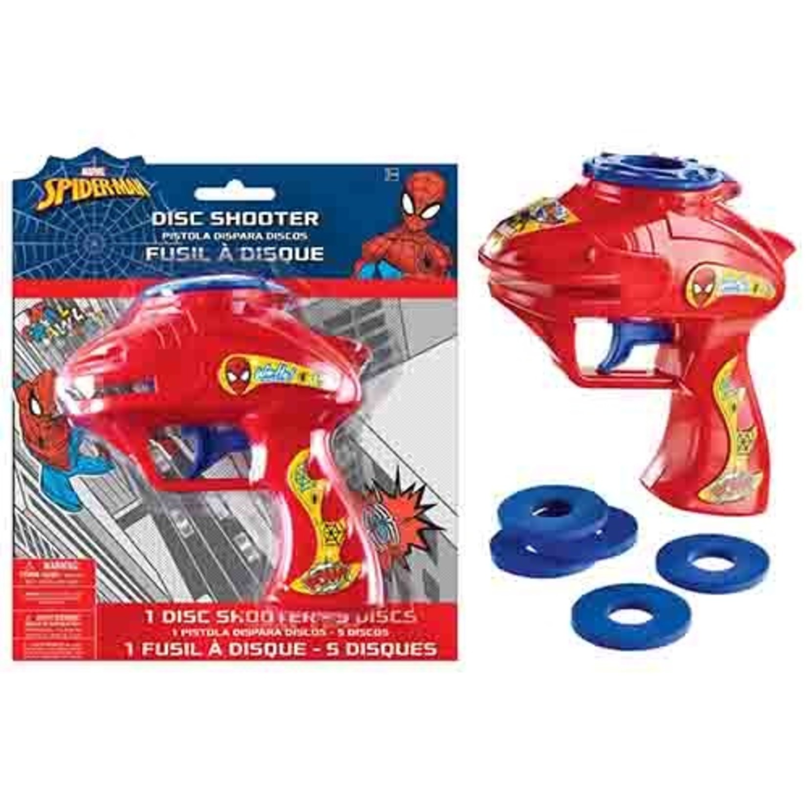 Amscan Spiderman Disc Shooter - 1ct.