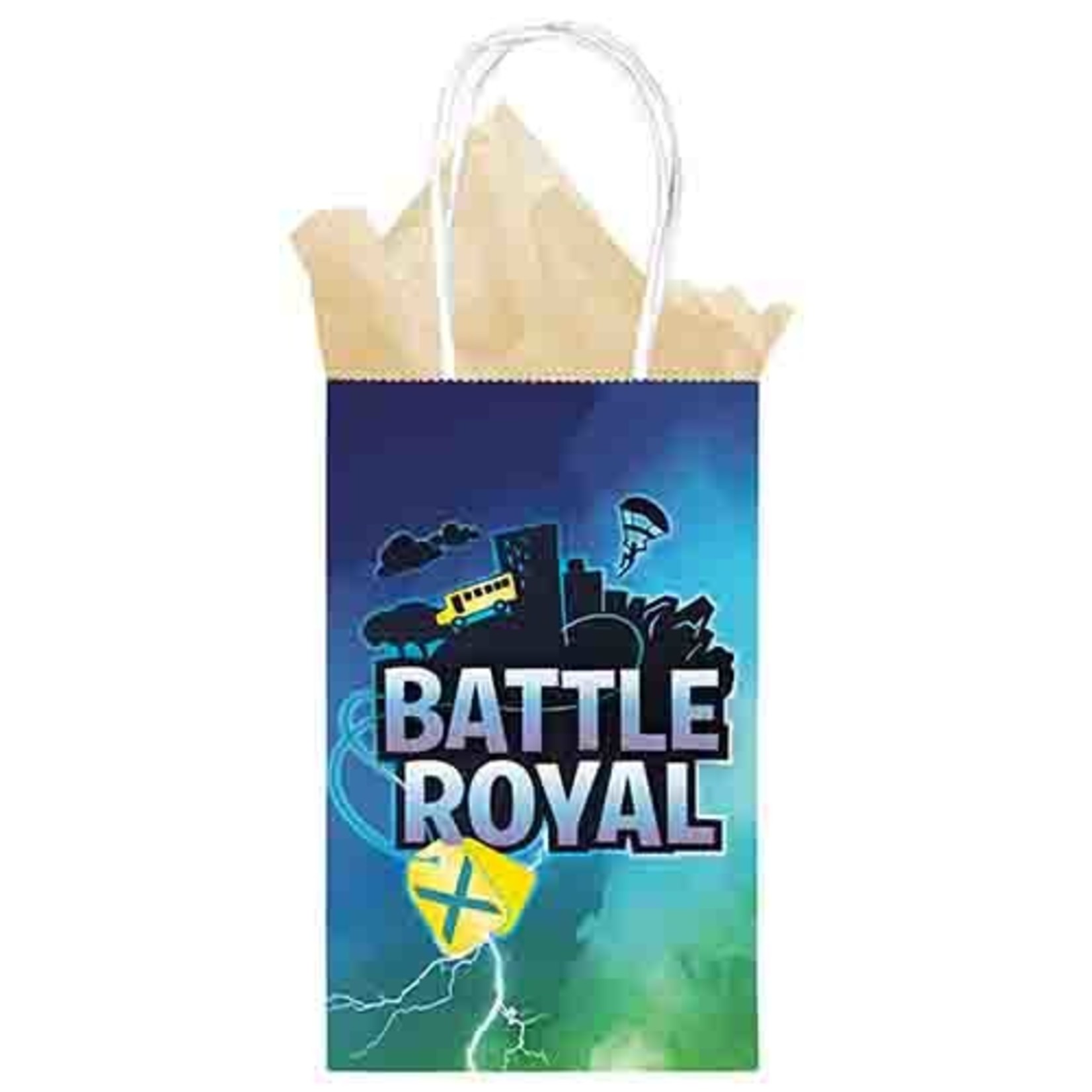 Amscan Battle Royal Kraft Favor Bags - 8ct.