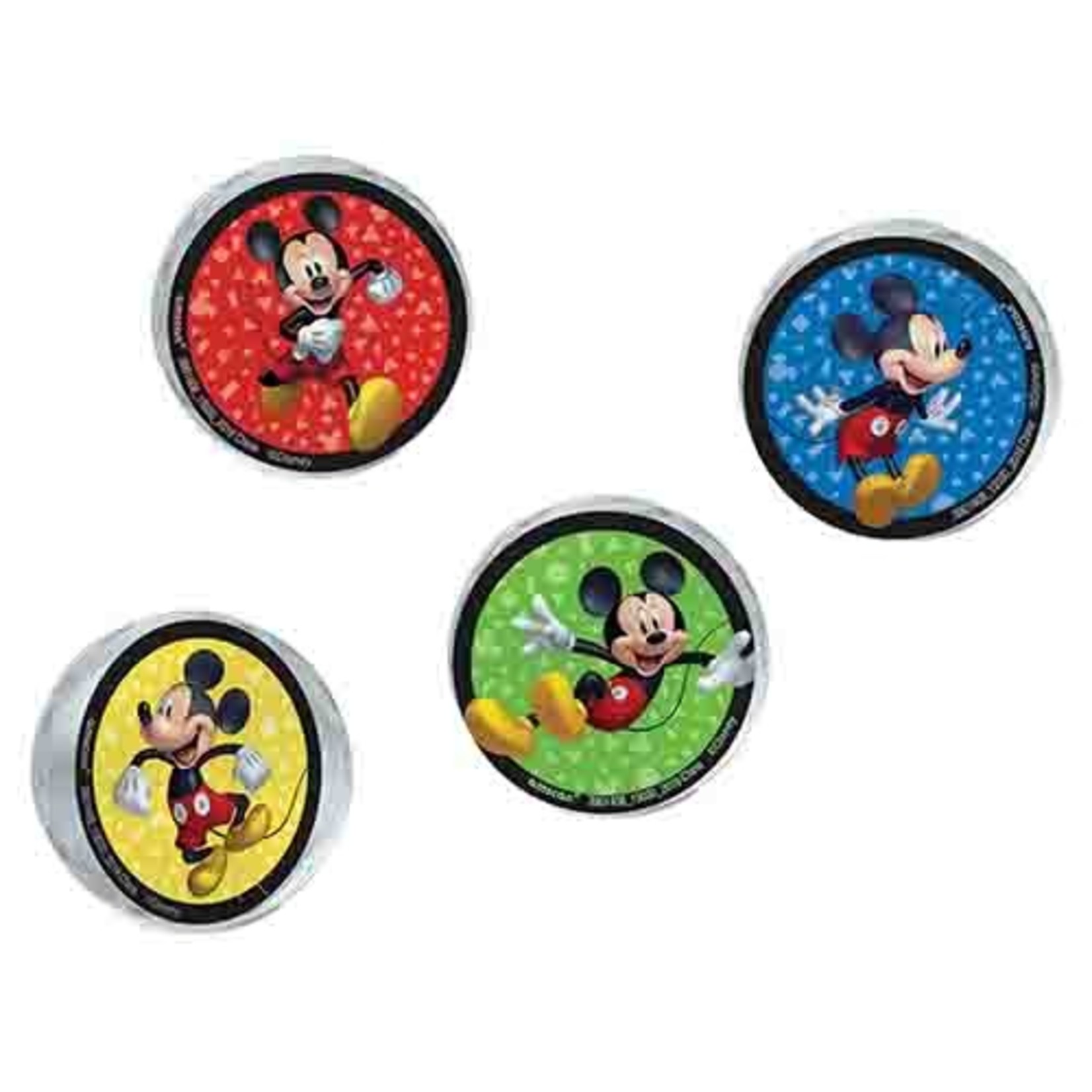 Amscan Mickey Mouse Bounce Balls - 4ct.