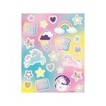 unique Unicorn Party Sticker Sheets - 4ct. (92 Stickers)