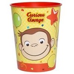 unique 16oz. Curious George Favor Cup - 1ct.