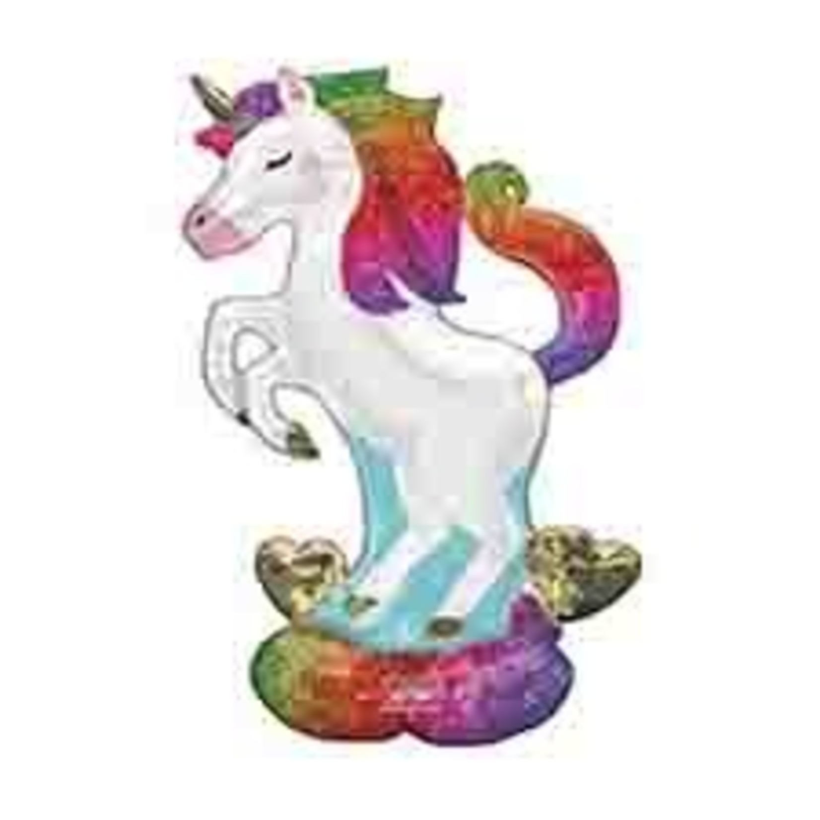 AirLoonz 55" Unicorn Airloonz Balloon - 1ct. (Air-Filled Only)