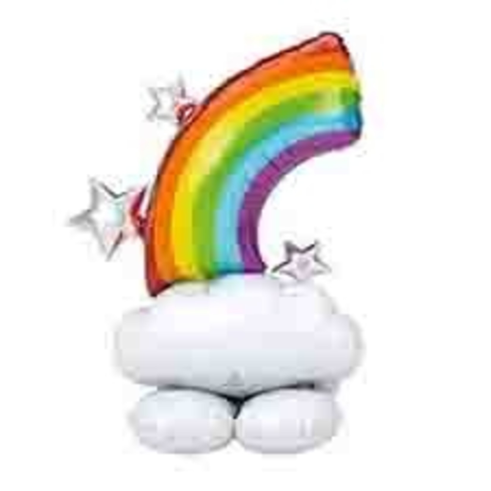 AirLoonz 52" Rainbow Airloonz Balloon - 1ct. (Air-Filled Only)