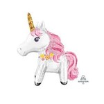 Anagram Magical Unicorn Air-Filled Balloon - 22" x 25"