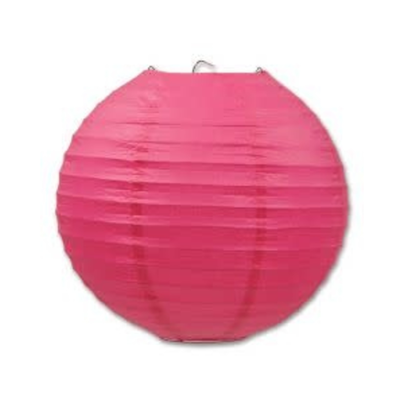 Beistle 9.5" Hot Pink Paper Lanterns - 3ct.