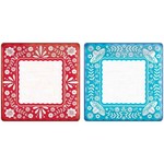 Amscan 10" Viva La Party Square Plates - 20ct.