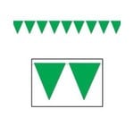 Beistle Green Pennant Banner - 12'