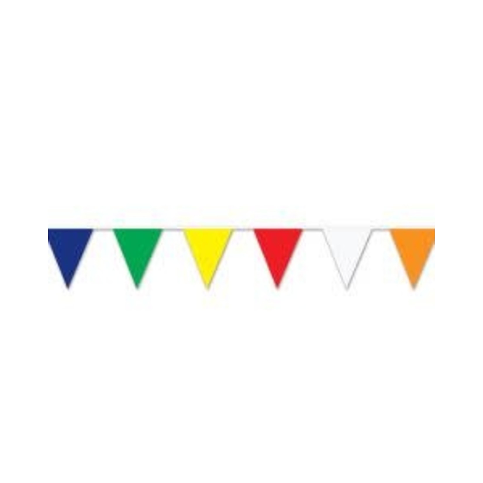 Beistle Multi-Color Pennant Banner - 30'