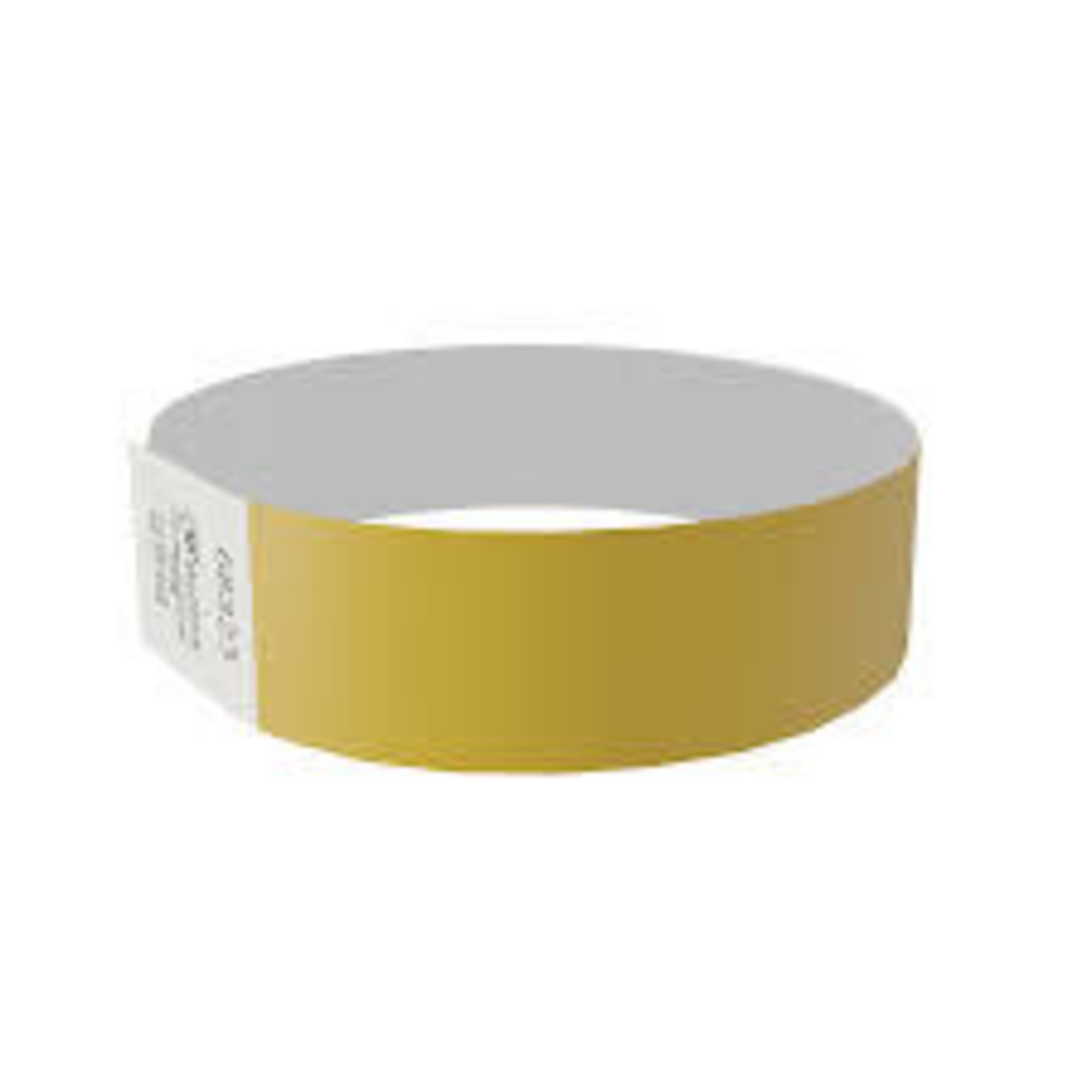 MedTech Wristbands Gold Supertek Adhesive Paper Wristbands - 100ct.