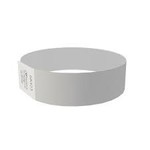 MedTech Wristbands Silver Supertek Adhesive Paper Wristbands - 100ct.