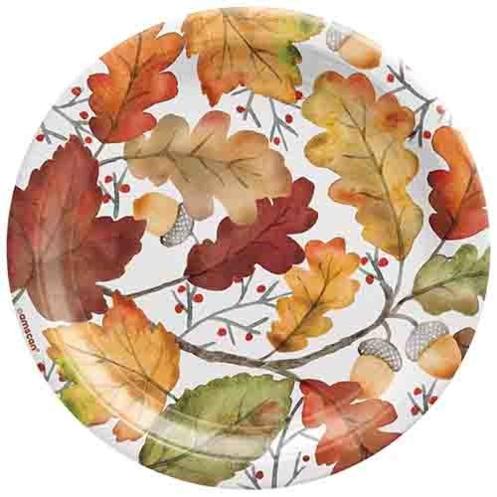 Amscan 7" Nature's Harvest Plates - 8ct.