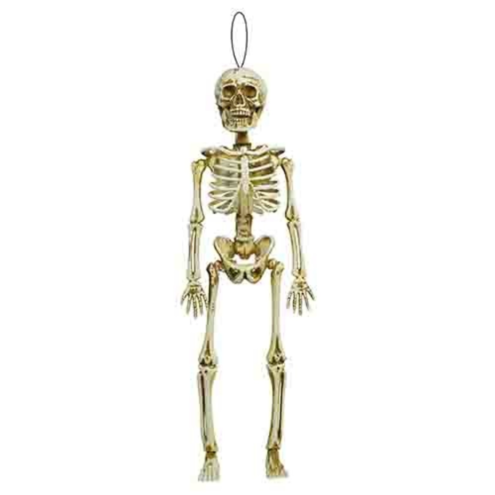 Amscan 14" Natural Hanging Bone Skeleton - 1ct.