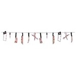 Amscan Bloody Weapon Hanging Garland - 7.5'