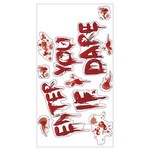 Amscan Bloody 'Enter If You Dare' Wall Cling -