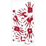 Amscan Bloody Hand Prints Wall Clings