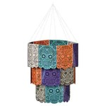 Amscan Sugar Skull Chandelier Hanging Decoration - 20"