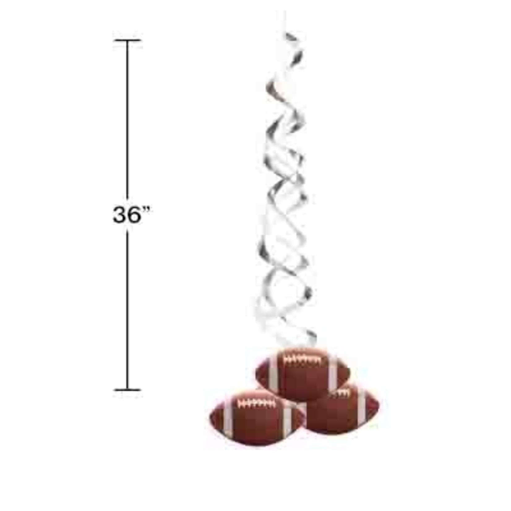 Creative Converting 36" Football Tailgate Danglers - 2ct.
