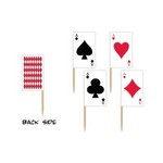 Amscan 2.5" Playing Card Picks - 50ct.