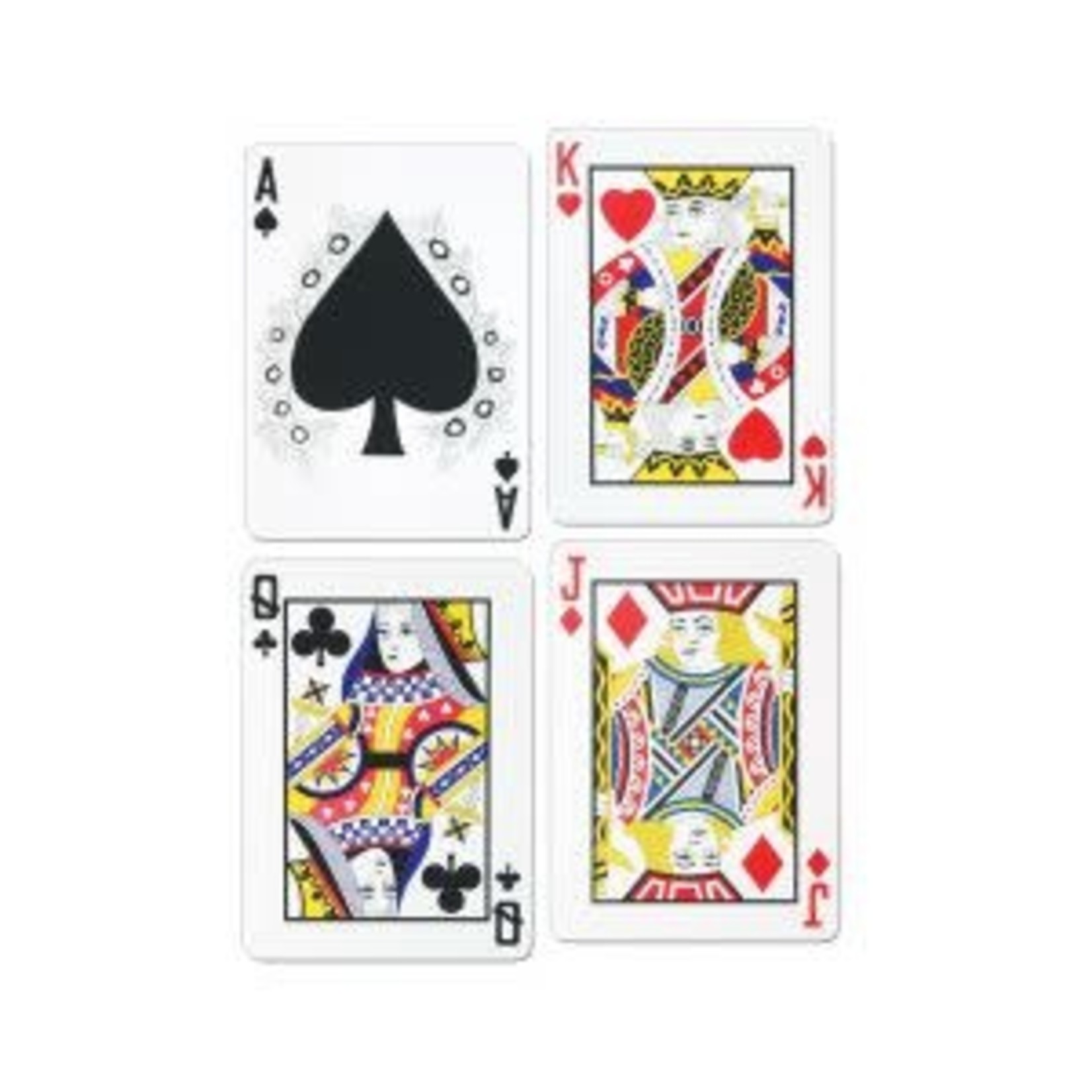 Beistle 17.5" Jumbo Playing Card Cutouts - 4ct.