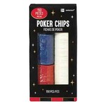 Amscan Plastic Poker Chips (3 Colors) - 150ct.
