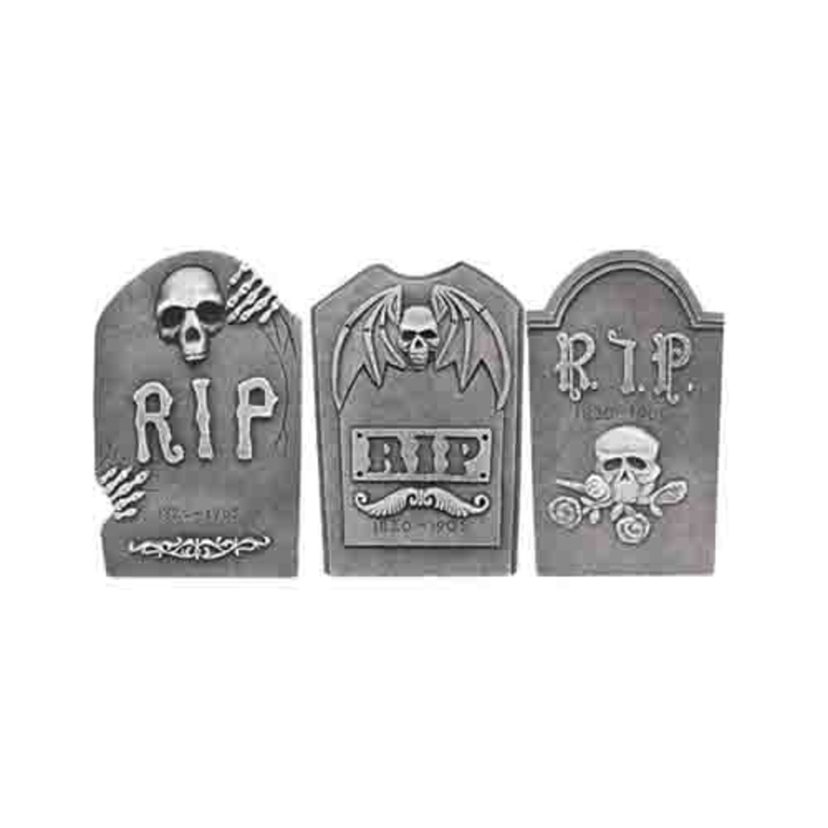 Sunstar Industries Inc. 19" RIP Tombstone w/ Stakes - 3 different styles