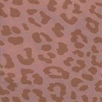 Amscan Rose Gold Leopard Lunch Napkins - 40ct.