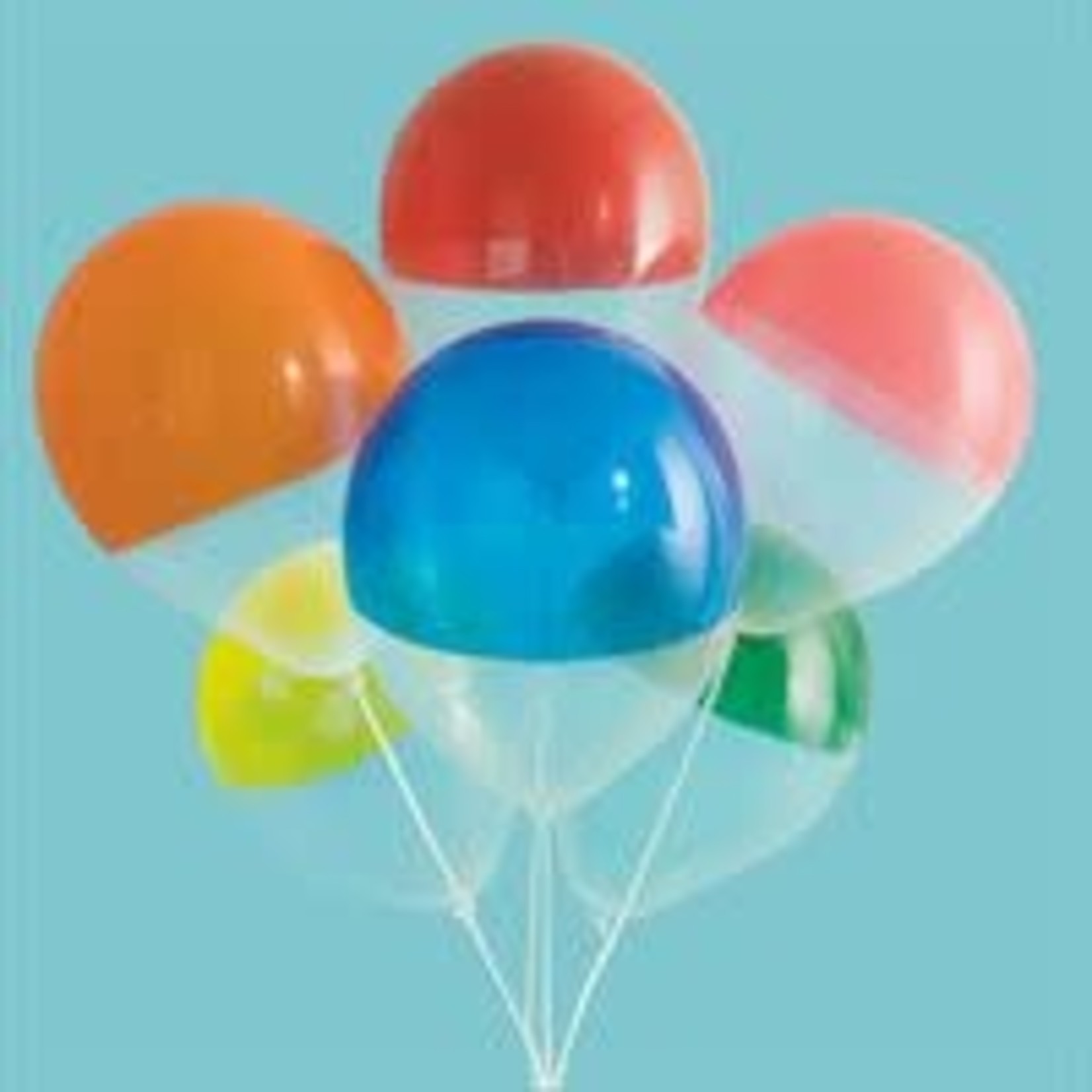 unique 12" Two-Toned Dipped Latex Balloons - 6ct.