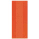 Amscan Small Orange Cellophane Treat Bags w/ Ties - 25ct.