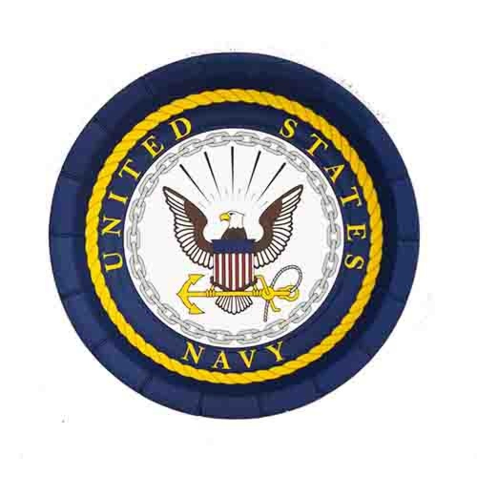 Havercamp 7" United States Navy Plates - 8ct.