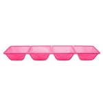 northwest Neon Pink 4 Compartment Serving Tray - 1ct.