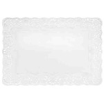 Amscan 10" x 14" White Placemat Doilies - 9ct.