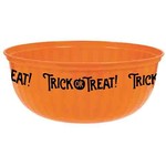 Amscan 11" Trick or Treat Large Plastic Bowl - 1ct.