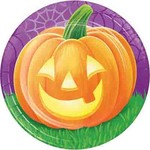 Creative Converting 7" Pumpkins Plates - 8ct.