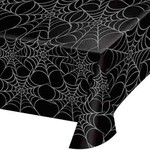 Creative Converting Halloween Spiderweb Rectangle Plastic Table Cover - 1ct. (54" x 108")
