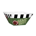 Amscan 12" Football Snack Serving Bowl - 3pk.