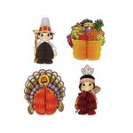 Beistle 5" Thanksgiving Mini Centerpieces - 4ct.