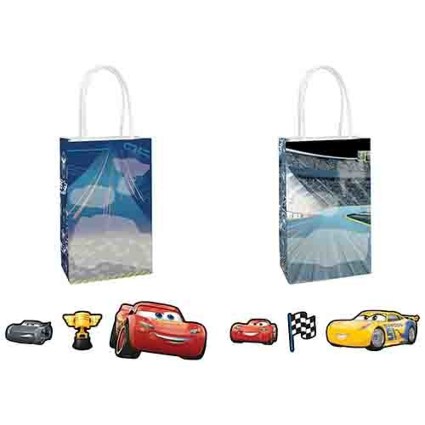 Amscan Disney's Cars 'Create Your Own' Loot Bags - 8ct.