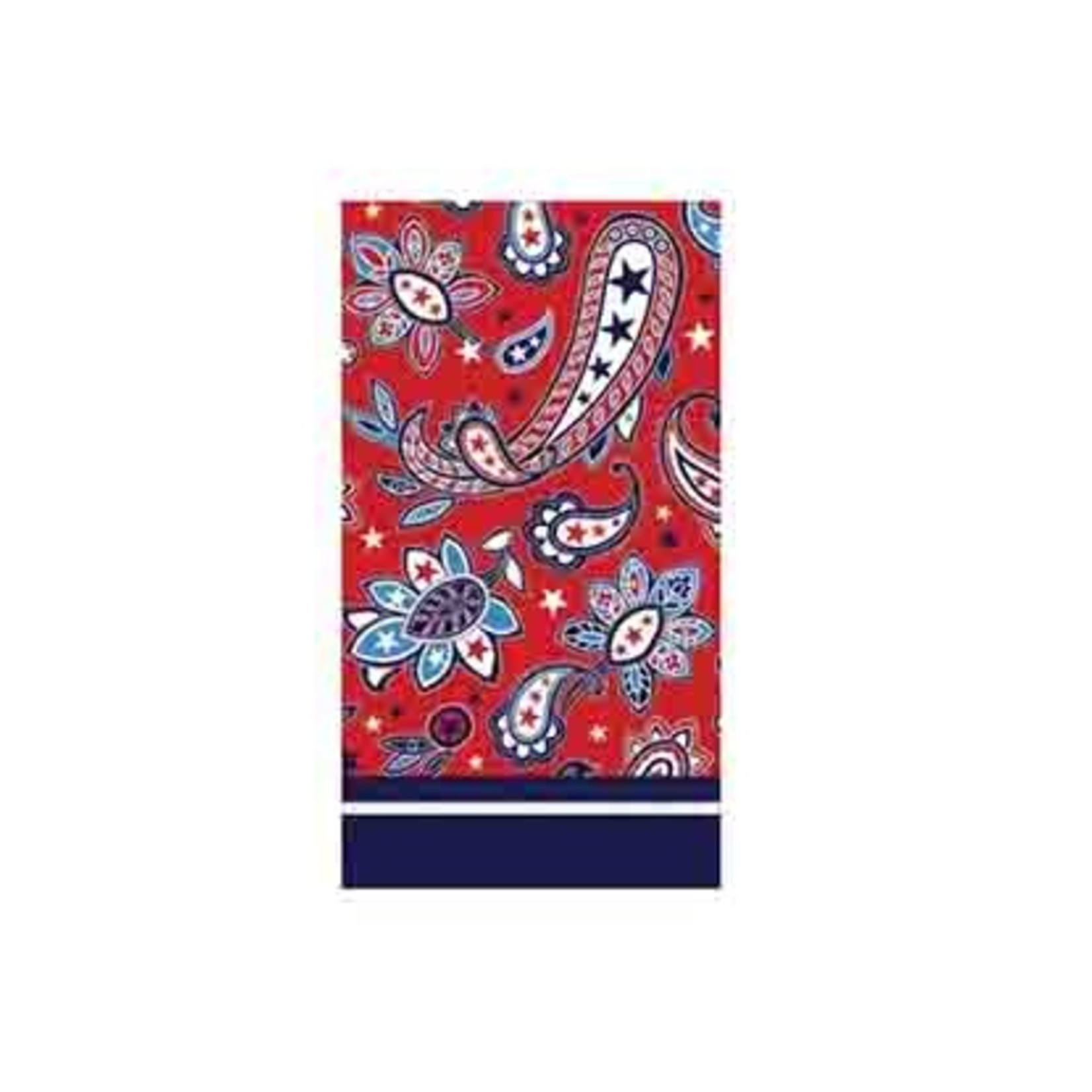 design design Patriotic Paisley Guest Towels - 15ct.