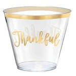 Amscan 9oz. Thanksgiving Thankful Tumblers - 30ct.