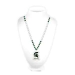 Rico Industries Michigan State Sports Beads w/ Medallion - 1ct.
