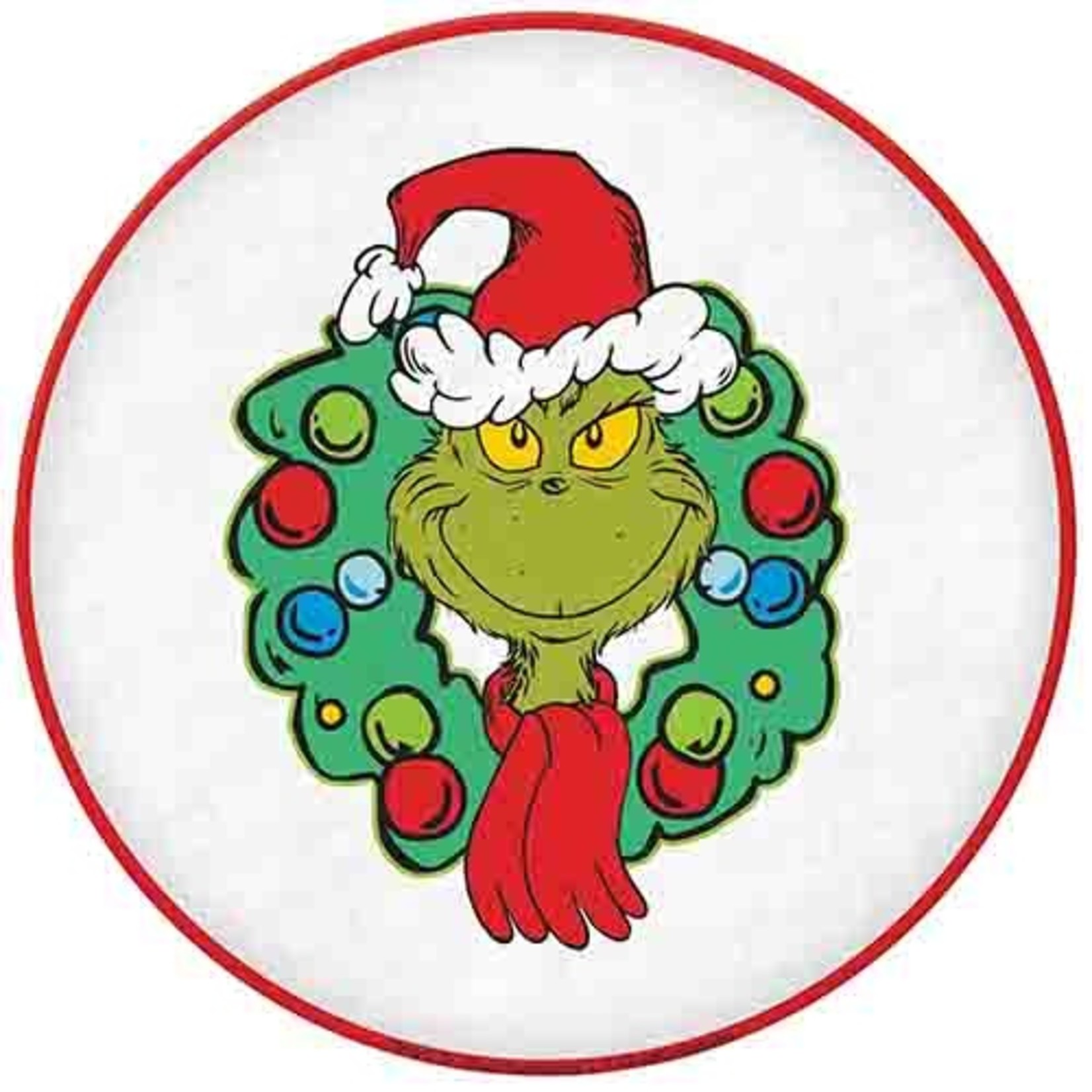 Amscan 13.5" Dr. Suess's Grinch Serving Platter - 1ct.