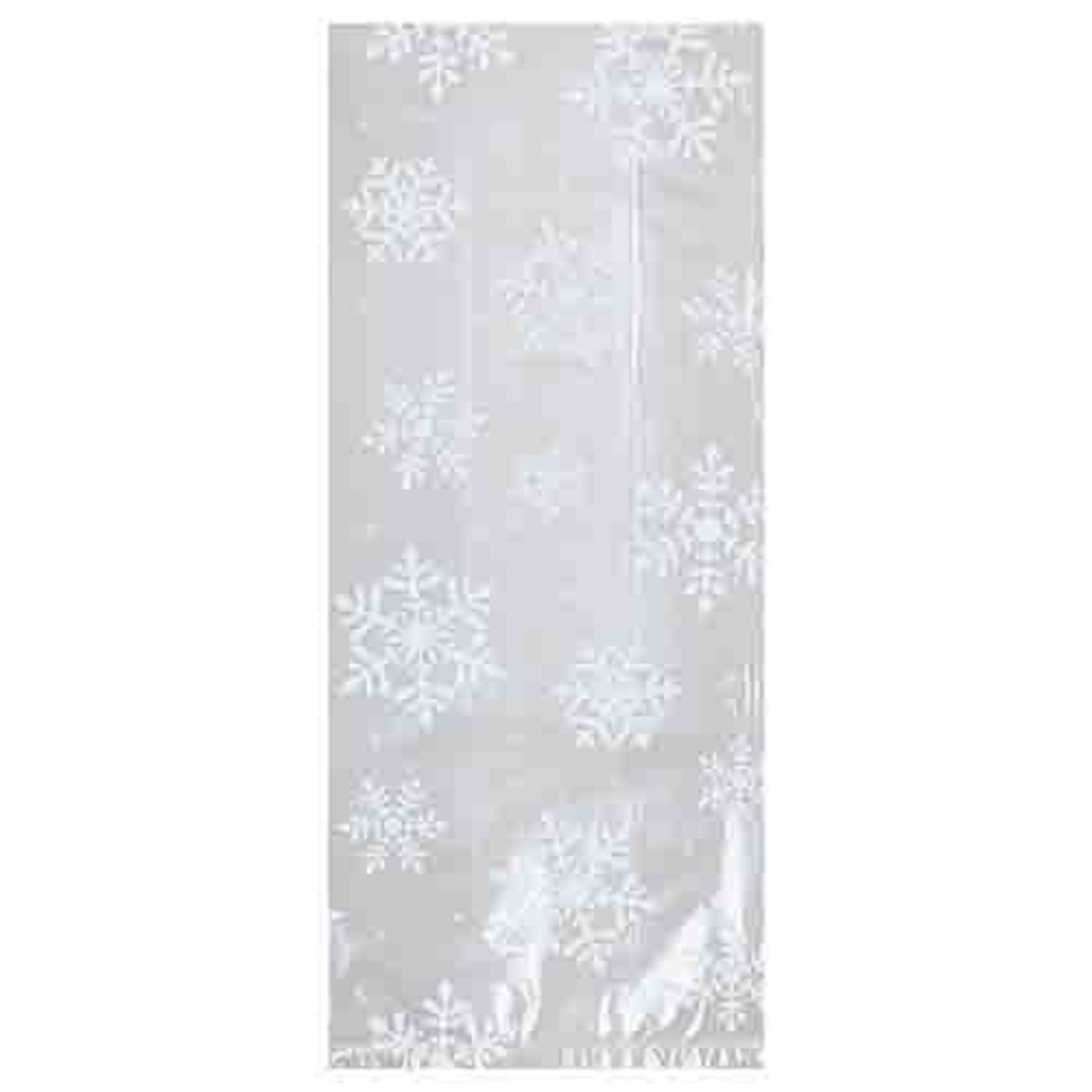 Amscan Snowflake Small Cello Bags w/ Ties - 20ct.