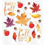 Amscan Traditional Fall Window Cling Decorations - 18ct.