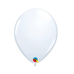 Burton + Burton 11" White Qualatex Latex Balloons - 100ct.