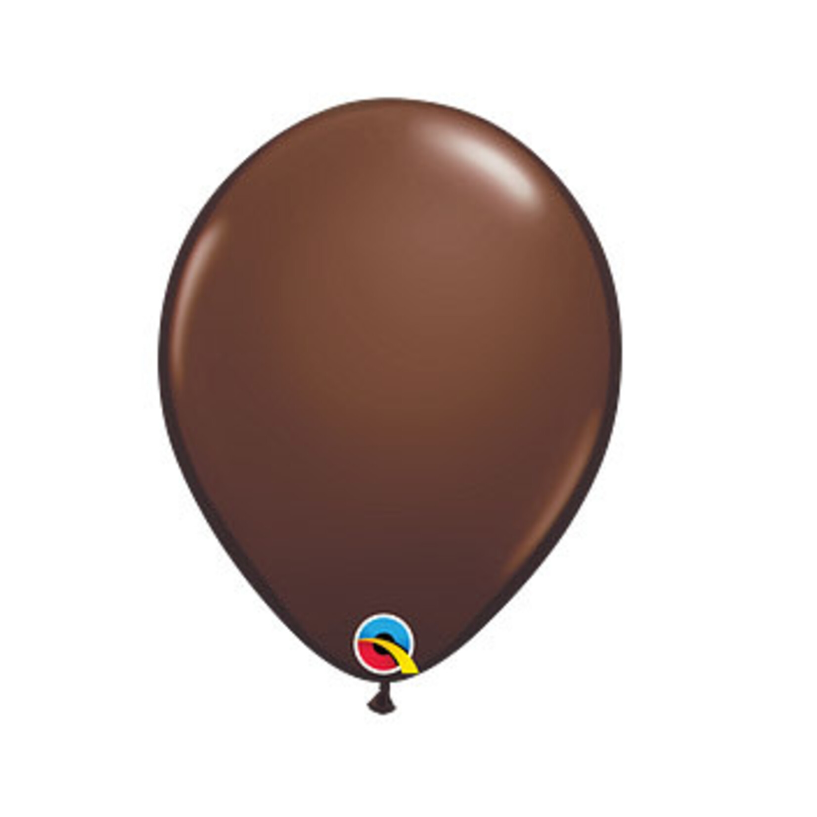 qualatex 11" Chocolate Brown Qualatex Latex Balloons - 100ct.