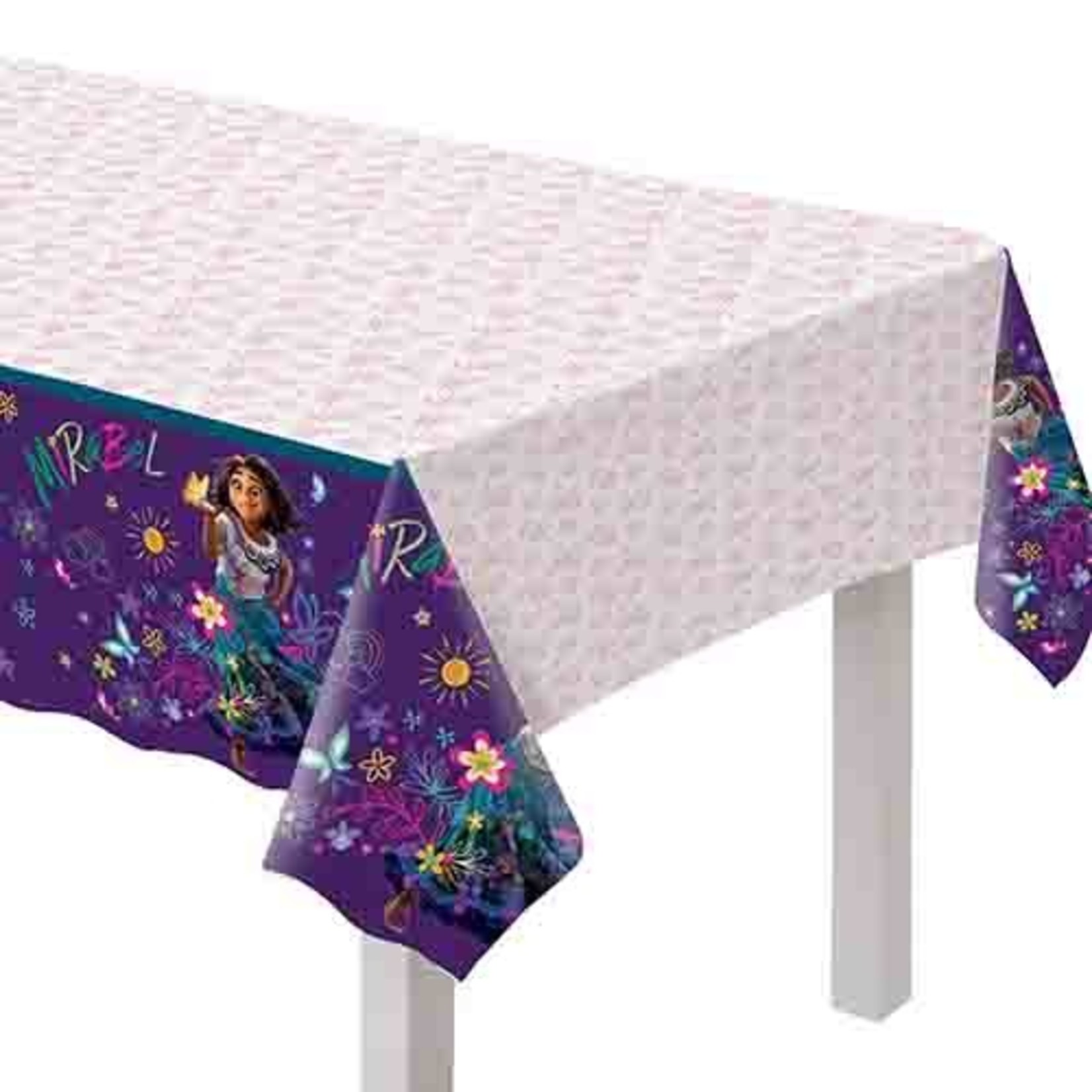 Amscan Disney's Encanto Plastic Table Cover -  54" x 96"