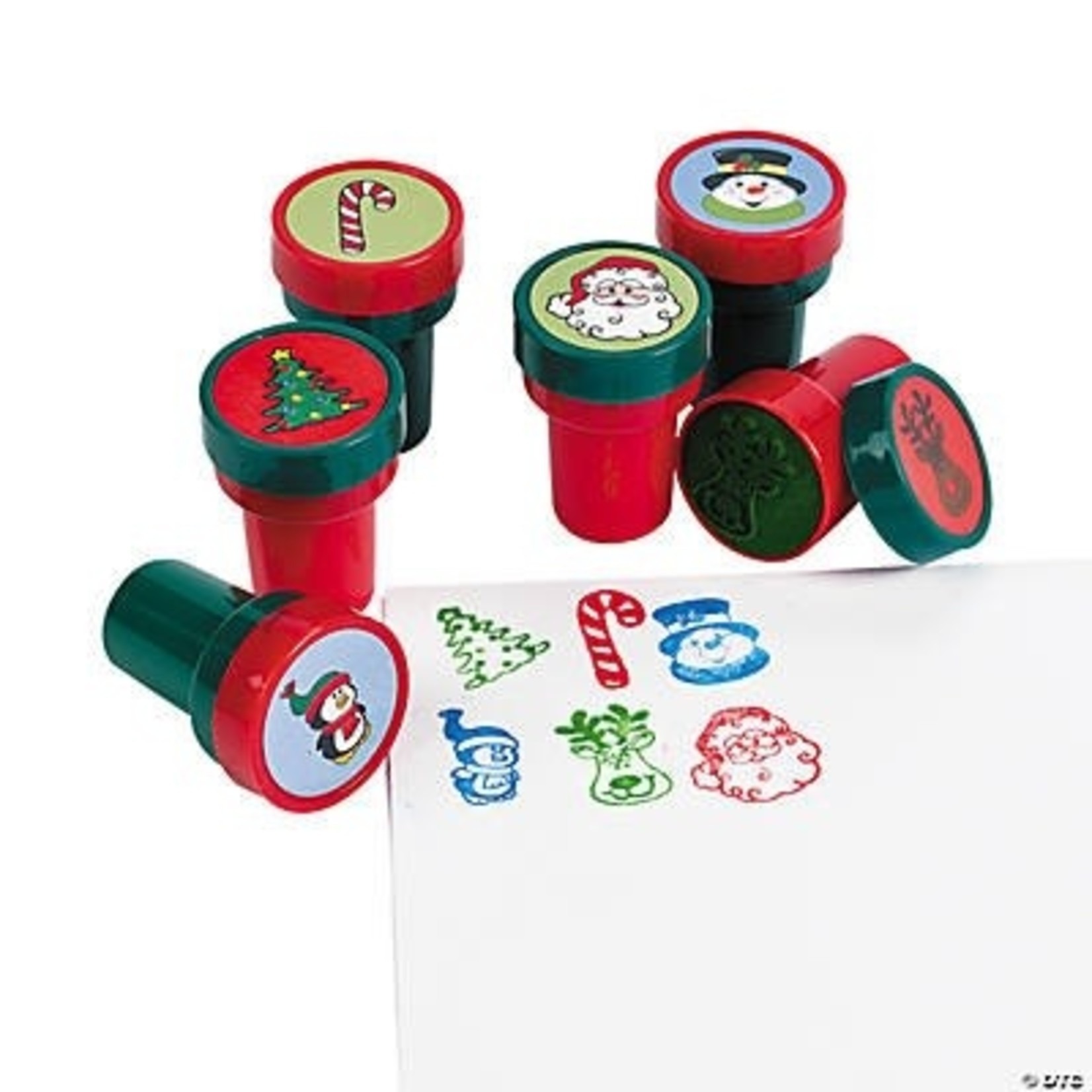 Fun Express Christmas Holiday Stampers - 6ct.