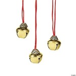Fun Express 28'' Jingle Bell Necklace - 1ct.
