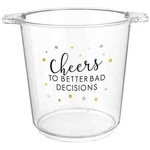 Amscan New Years 'Bad Decisions' Ice Bucket - 1ct.