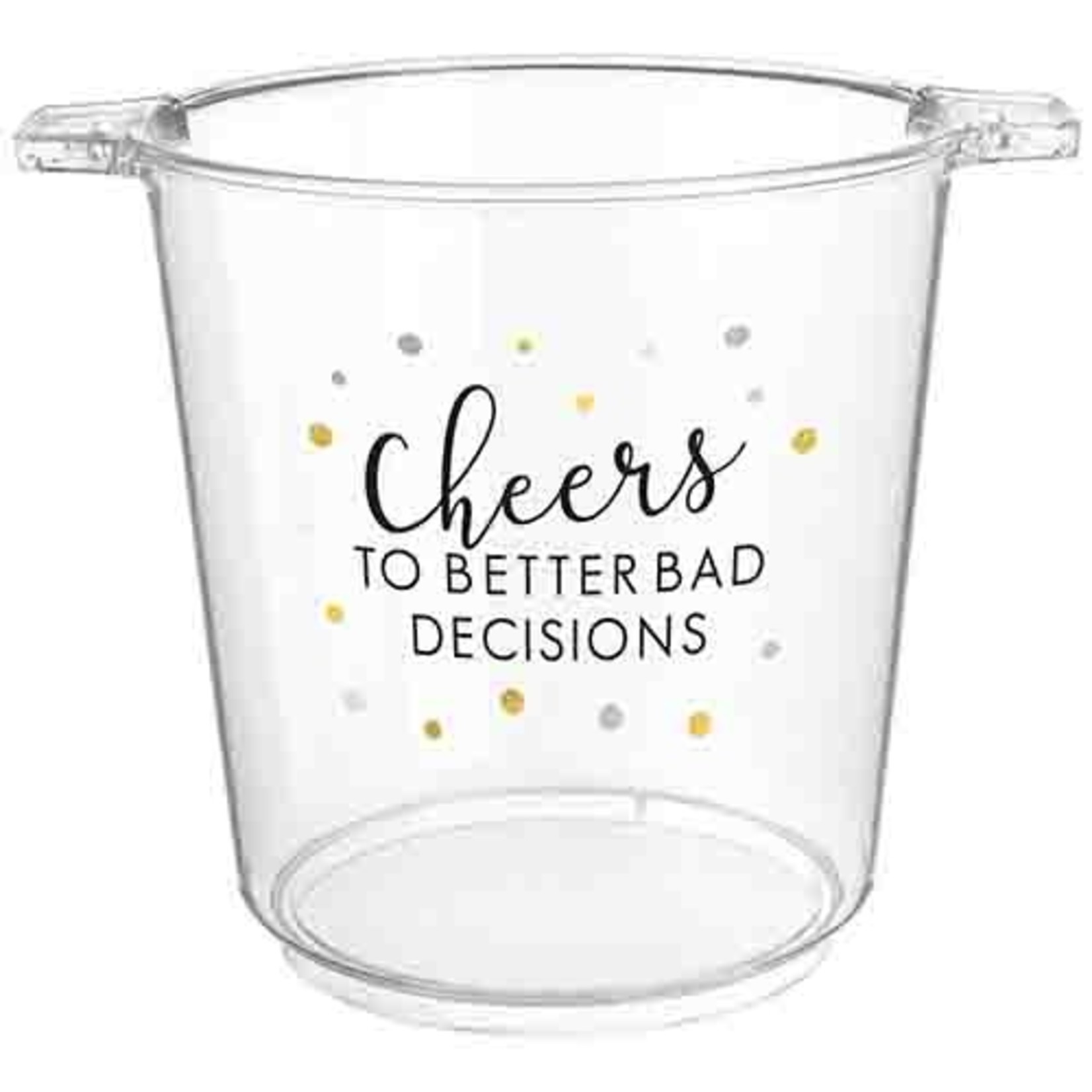 Amscan New Years 'Bad Decisions' Ice Bucket - 1ct.